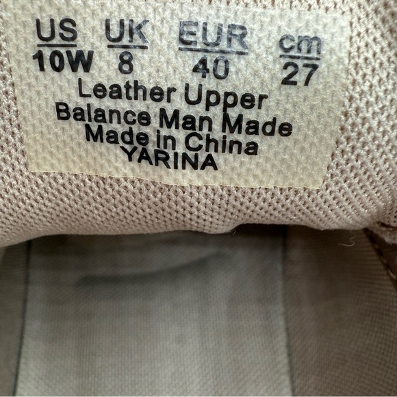 Naturalizer Yarina Tan Suede Comfort Sneakers Wide 10W Women - Picture 9 of 16